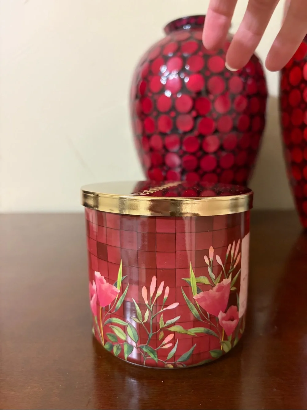 Bath & Body Works Poppy Full Size Trio - Body Wash, Body Lotion, 3 Wick Candle